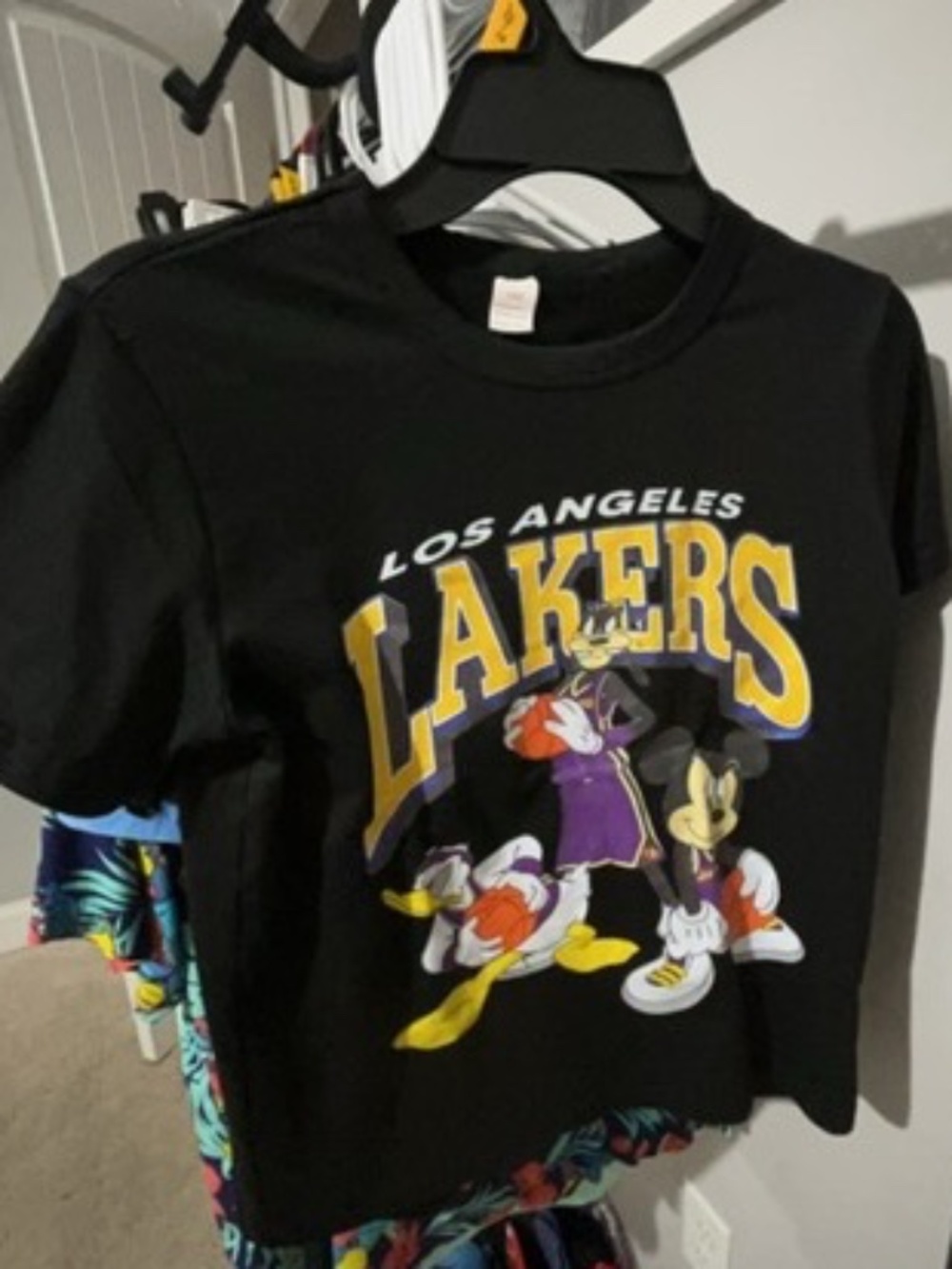 boys mickey basketball t-shirt